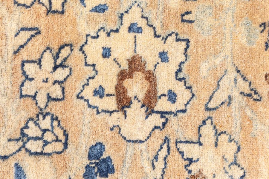Authentic 19th Century Persian Tabriz Handmade Wool Rug BB8779