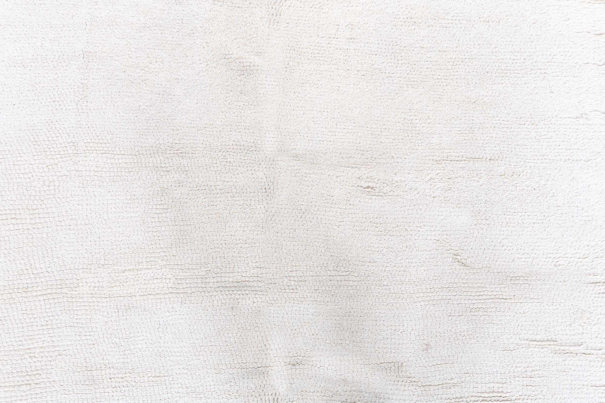 Vintage Moroccan Abstract Cream Hand-Knotted Wool Rug BB8973 Vintage Moroccan Abstract Cream Hand-Knotted Wool Rug BB8973