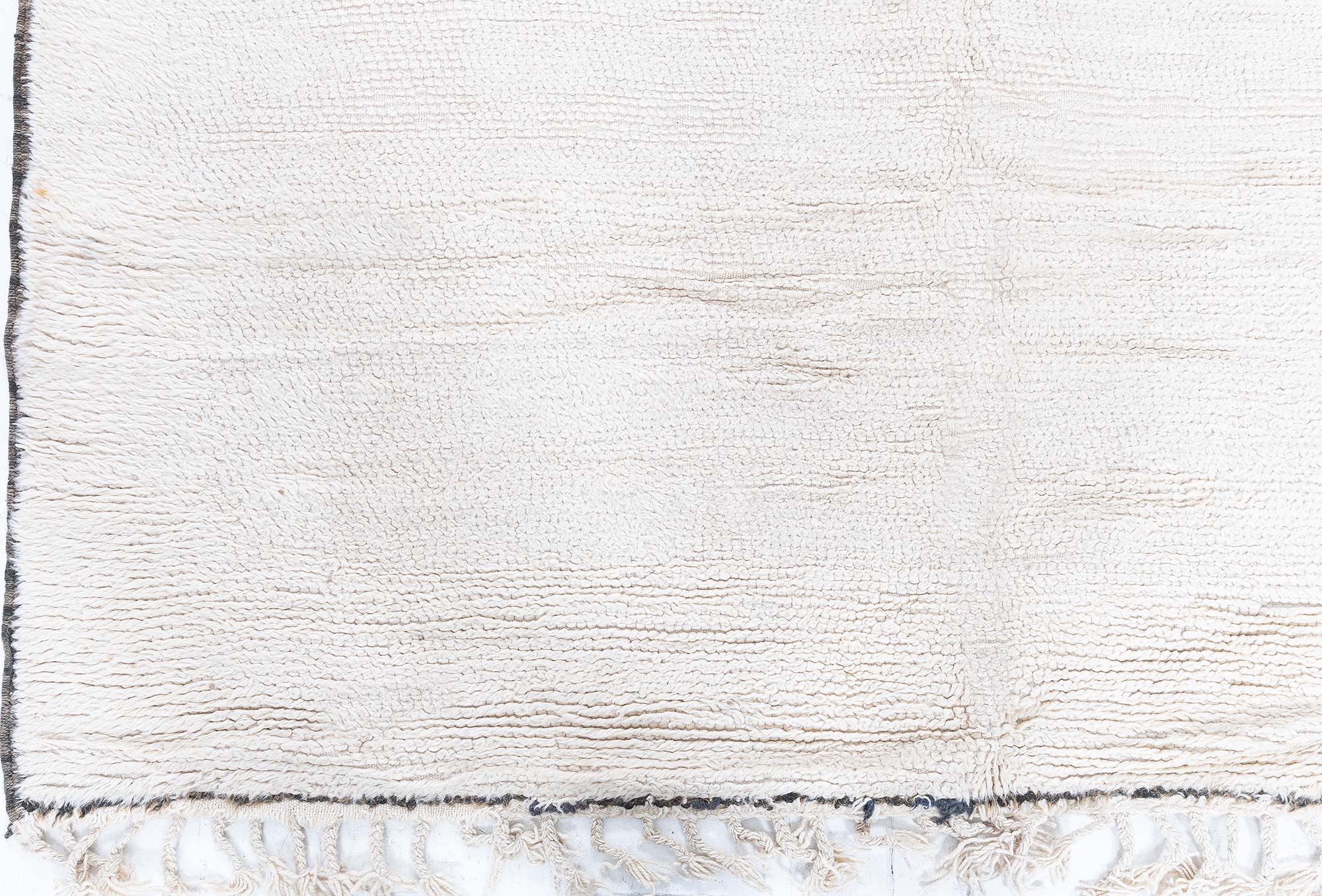 Vintage Moroccan Abstract Cream Hand-Knotted Wool Rug BB8973 Vintage Moroccan Abstract Cream Hand-Knotted Wool Rug BB8973