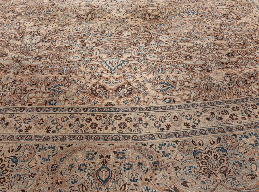 Oversized Antique Persian Khorassan Handmade Wool Rug BB7750