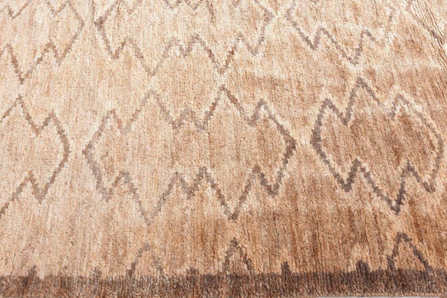 Doris Leslie Blau Collection Brown Aztec Rug N10488