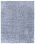 Doris Leslie Blau Collection Modern <mark class='searchwp-highlight'>Eskayel</mark> Akimbo Gray and White Wool Rug N10763