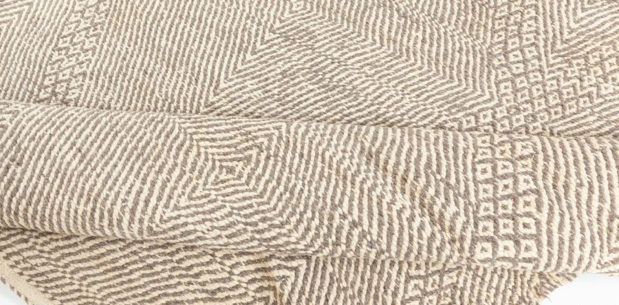 Doris Leslie Blau Collection Oversized Modern Moroccan Design Flat-Weave Rug N10871