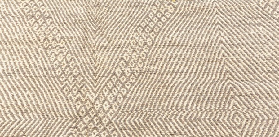 Doris Leslie Blau Collection Oversized Modern Moroccan Design Flat-Weave Rug N10871