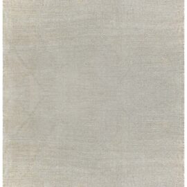 Flatweave Modern Geometric Light Gray Handmade Wool Rug “Losange” N10871