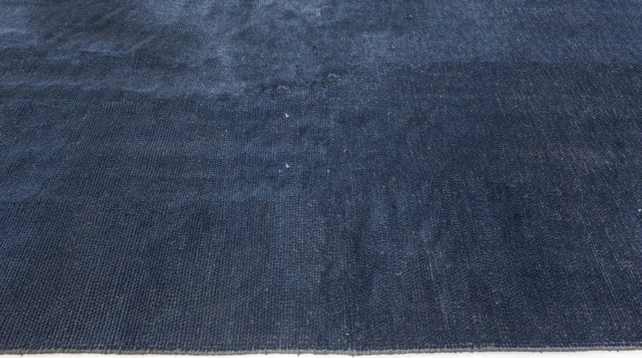 Doris Leslie Blau Collection Blue Flat-Weave Rug N11097