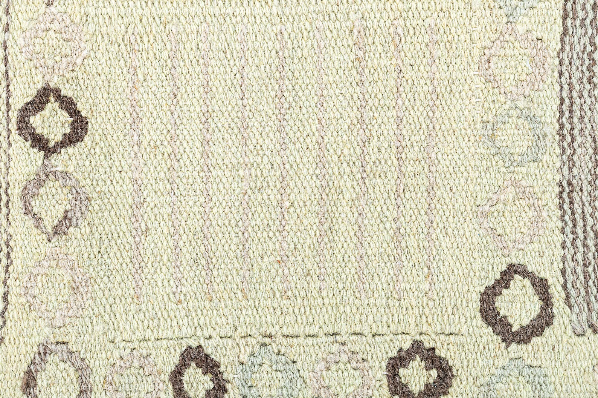 “Opus” Modern Flatweave Geometric Pale Sand Handmade Wool Rug N11208 “Opus” Modern Flatweave Geometric Pale Sand Handmade Wool Rug N11208