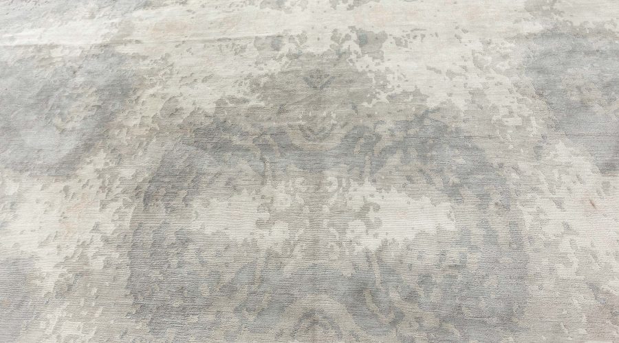 Exceptionally Finely Knotted 100% Natural Silk Rug The Kusafiri N11306