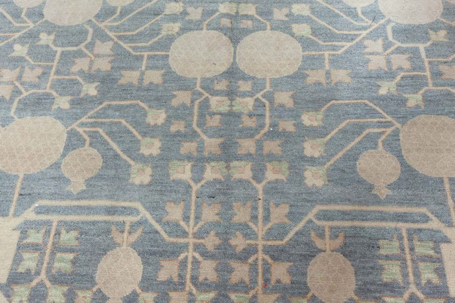 Doris Leslie Blau Collection Traditional Oriental Inspired Botanic Wool Rug N11370