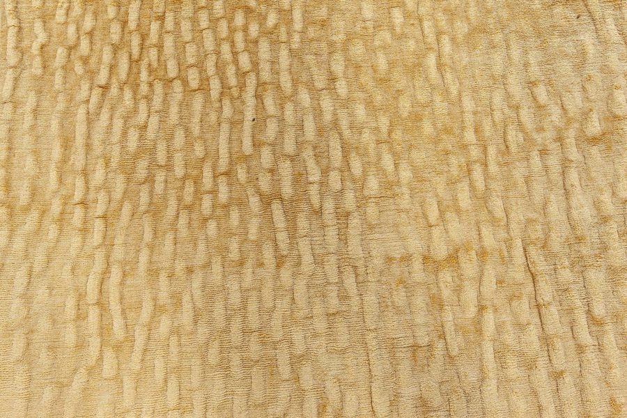 Doris Leslie Blau Collection High-Quality Abstract Sand Dunes Silk Tibetan Rug N11414