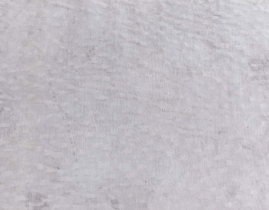 Doris Leslie Blau Collection Sand Dunes Gray Handmade Silk Rug N11415