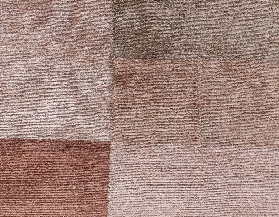 Doris Leslie Blau Collection High-Quality Dune Design Handmade Silk Rug N12732