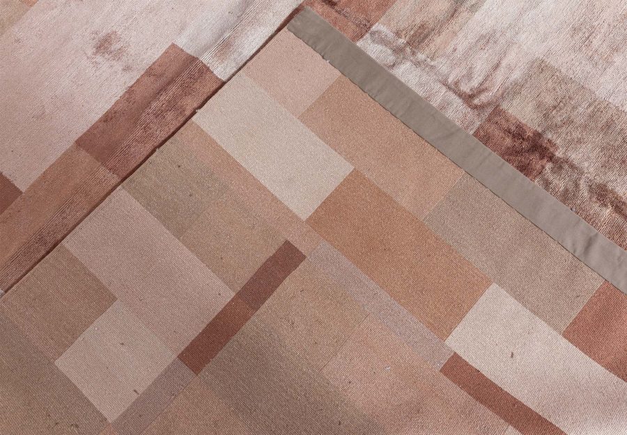Doris Leslie Blau Collection High-Quality Dune Design Handmade Silk Rug N12732