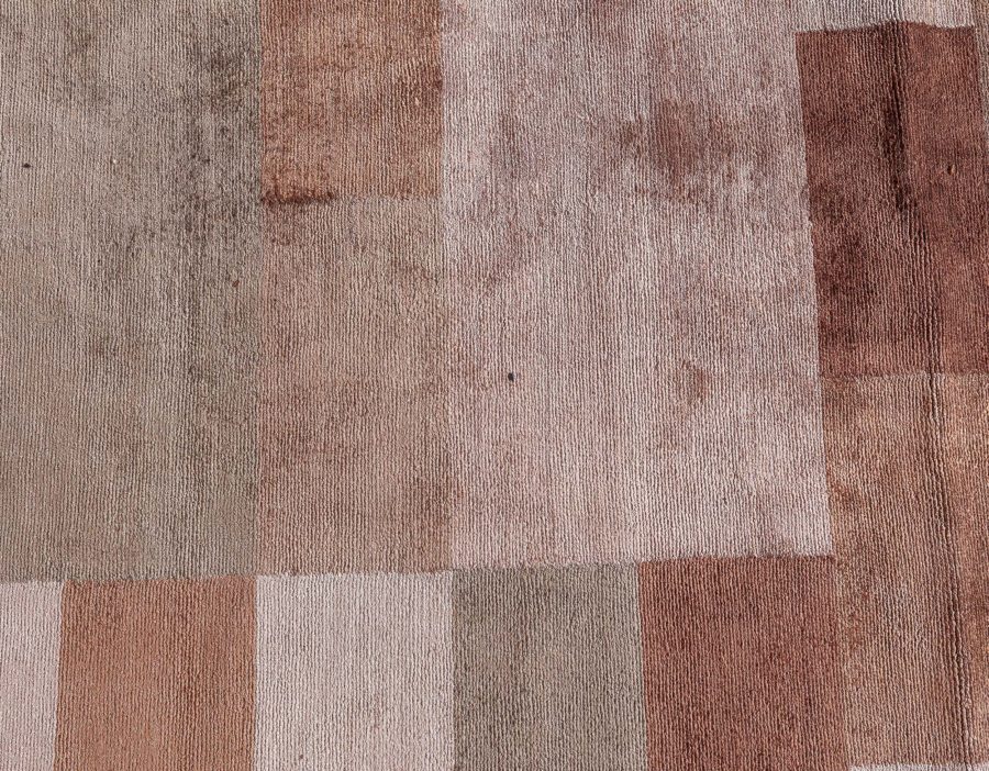 Doris Leslie Blau Collection High-Quality Dune Design Handmade Silk Rug N12732