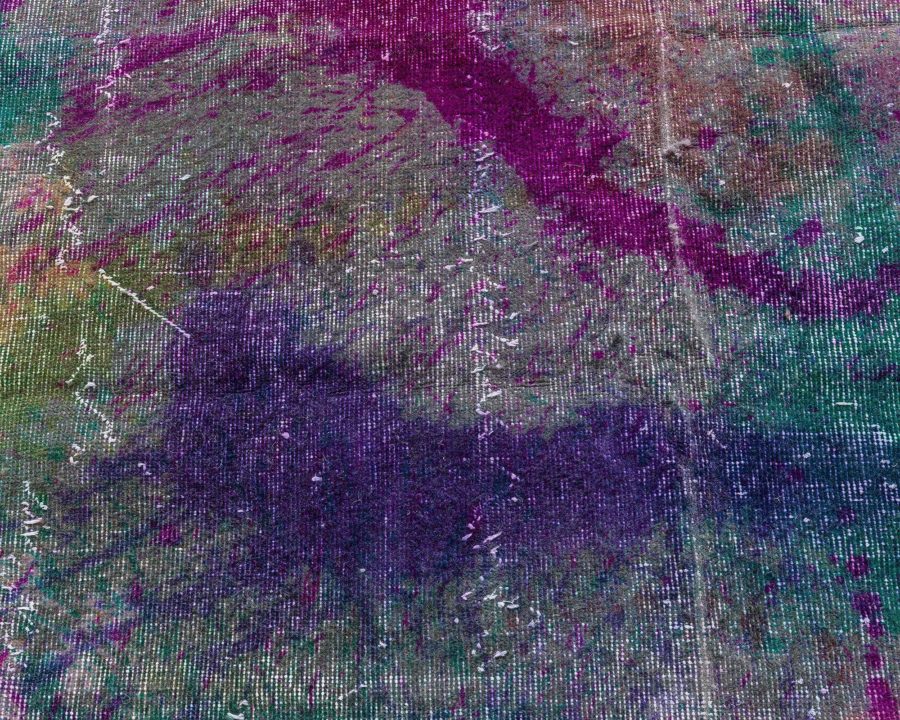 Doris Leslie Blau Collection Explosion of Colors Abstract Handmade Wool Rug N12735