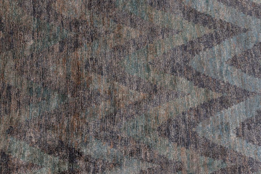 Doris Leslie Blau Collection Kat Rainbow Wool Rug N12758