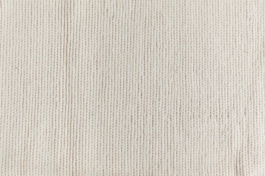 Doris Leslie Blau Collection Modern Solid Beige Handmade Rug N12768
