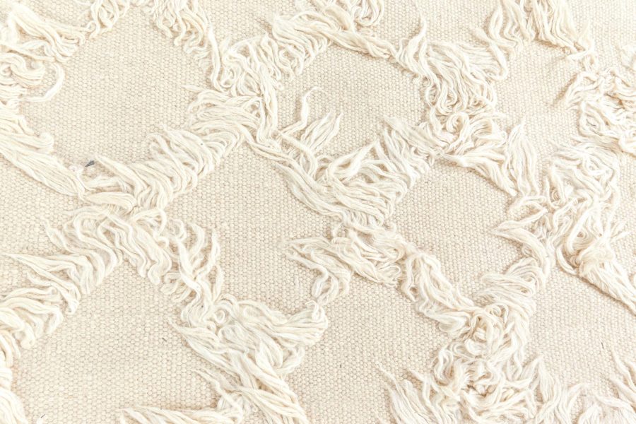 Doris Leslie Blau Collection Contemporary Tulu Style Beige Hand Knotted Wool Rug N12770