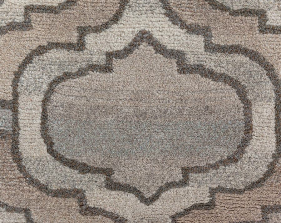 Doris Leslie Blau Collection Oversized Venetto Botanic Handmade Wool Rug N12773
