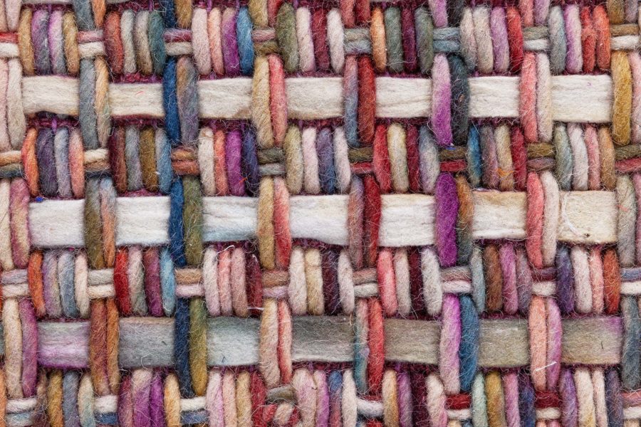 Doris Leslie Blau Collection High-quality Abstract Modern Multicolored Rug N12777