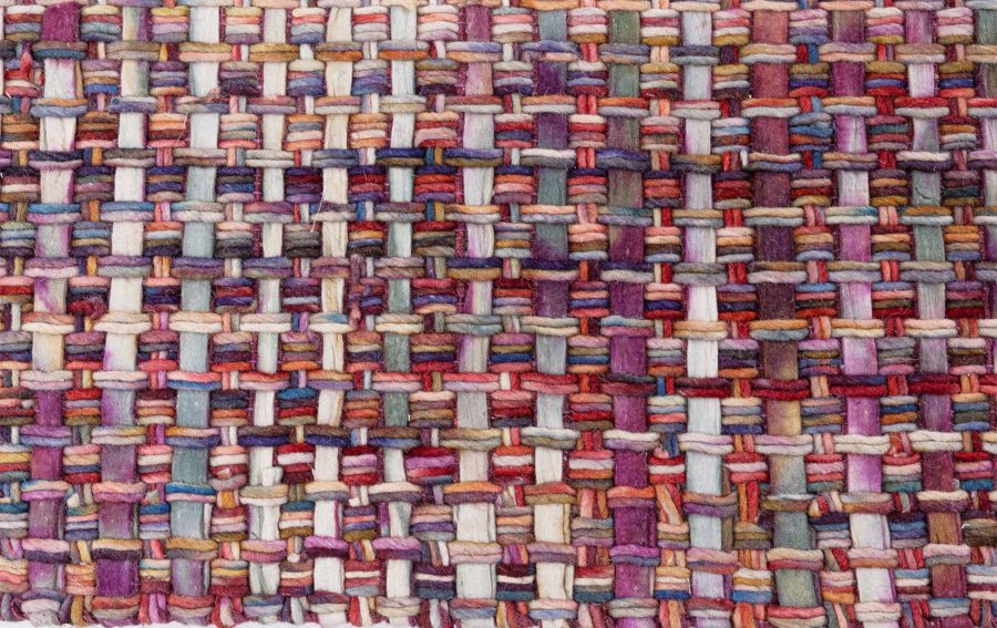 Doris Leslie Blau Collection High-quality Abstract Modern Multicolored Rug N12777