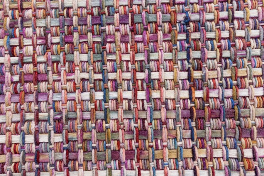 Doris Leslie Blau Collection High-quality Abstract Modern Multicolored Rug N12777