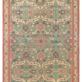 Mid-Century Dhurrie Handmade Rug BB5370