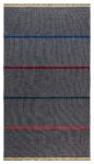 Mid-20th century Striped Gray <mark class='searchwp-highlight'>Swedish</mark> Flat-Weave Rug by Lagerhem Ullberg BB5315