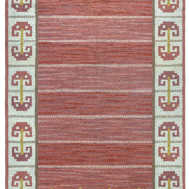Vintage Swedish Handmade Rug BB4949