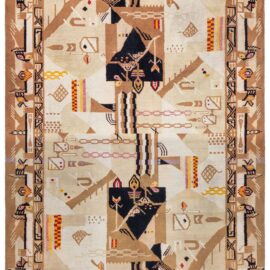 Vintage Indian Agra Rug BB4980