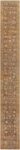 One-of-a-kind Vintage Indian Amritsar Narrow & Long Handmade Wool Runner BB4894