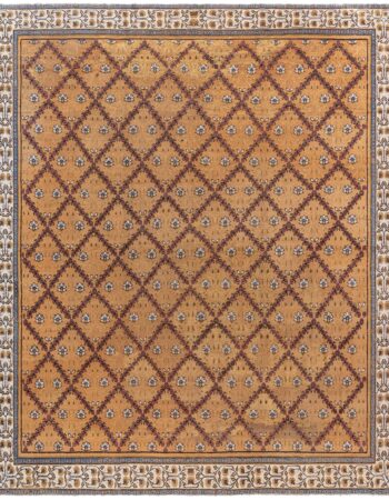 Antique Tabriz Persian Floral Allover Navy Blue Hand-Knotted Wool Carpet – Circa 1900 BB8776 Antique Tabriz Persian Floral Allover Navy Blue Hand-Knotted Wool Carpet – Circa 1900 BB8776