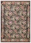 19th Century <mark class='searchwp-highlight'>Russian</mark> Bessarabian Beige Botanic Handmade Wool Rug BB8501