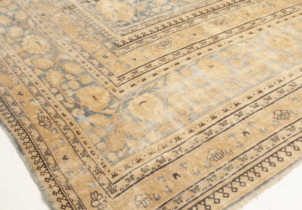 Oversized Persian Meshad Antique Rug BB5875