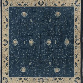 Vintage Hand-Knotted Rug BB7533