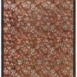 Antique French Aubusson Rug (Size Adjusted) BB8512