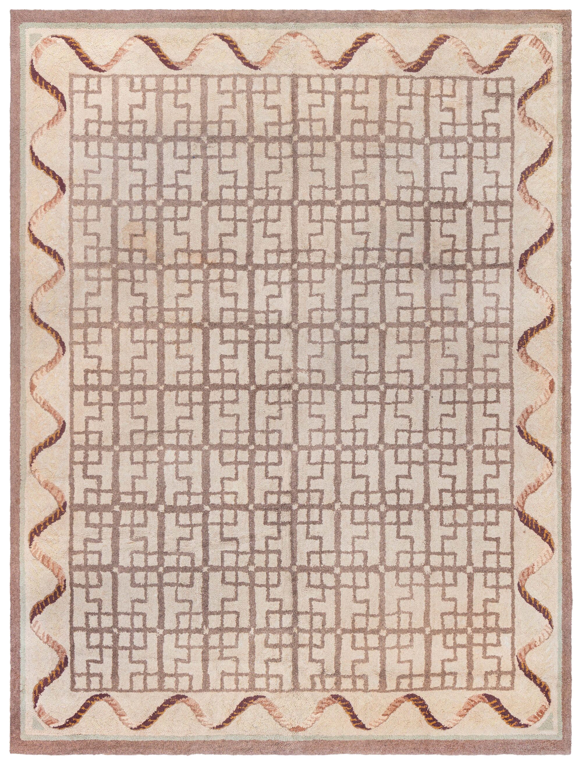 Vintage Handmade Rug , index: BB8921