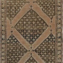 Authentic 19th Century Russian Karabagh Gallery Handmade Wool Carpet BB7446