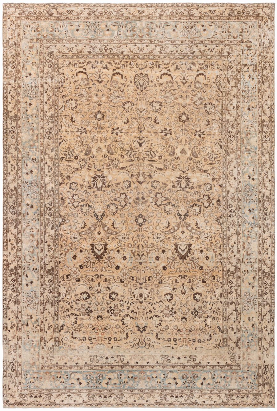 Antique Persian Meshad Handmade Wool Rug BB8543