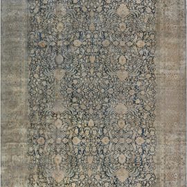 Authentic 1900s Large Persian Khorassan Carpet BB7228