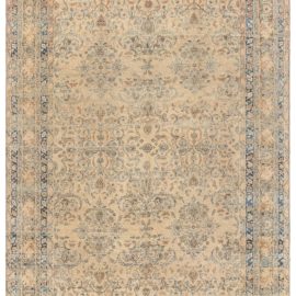 Authentic Persian Kirman Handwoven Wool Rug BB7735