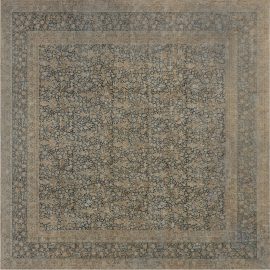 Authentic Persian Kirman Handmade Wool Rug (Size Adjusted) BB7563
