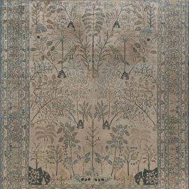 Antique Persian Meshad Carpet BB7484