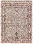 Authentic Persian Tabriz Brown Handmade Wool Rug BB6093