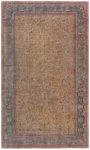 Authentic Persian Tabriz Botanic Handmade Wool Rug BB7726