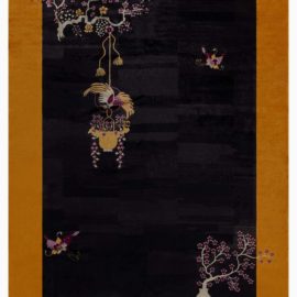 Vintage Hand-Knotted Rug BB4822