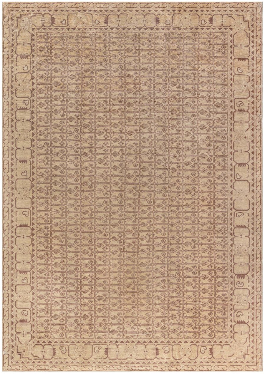 One-of-a-kind Vintage Khotan (Samarkand) Rug BB3759