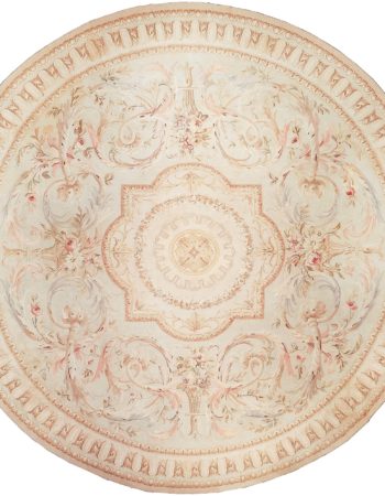 Antique English Floral Allover Golden Tan Needlework Wool Rug – Circa 1890 BB7769 Antique English Floral Allover Golden Tan Needlework Wool Rug – Circa 1890 BB7769