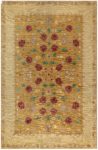 One-of-a-kind French Art Deco <mark class='searchwp-highlight'>Orange</mark> & Red Handwoven Wool Rug by Paule Leleu BB4696