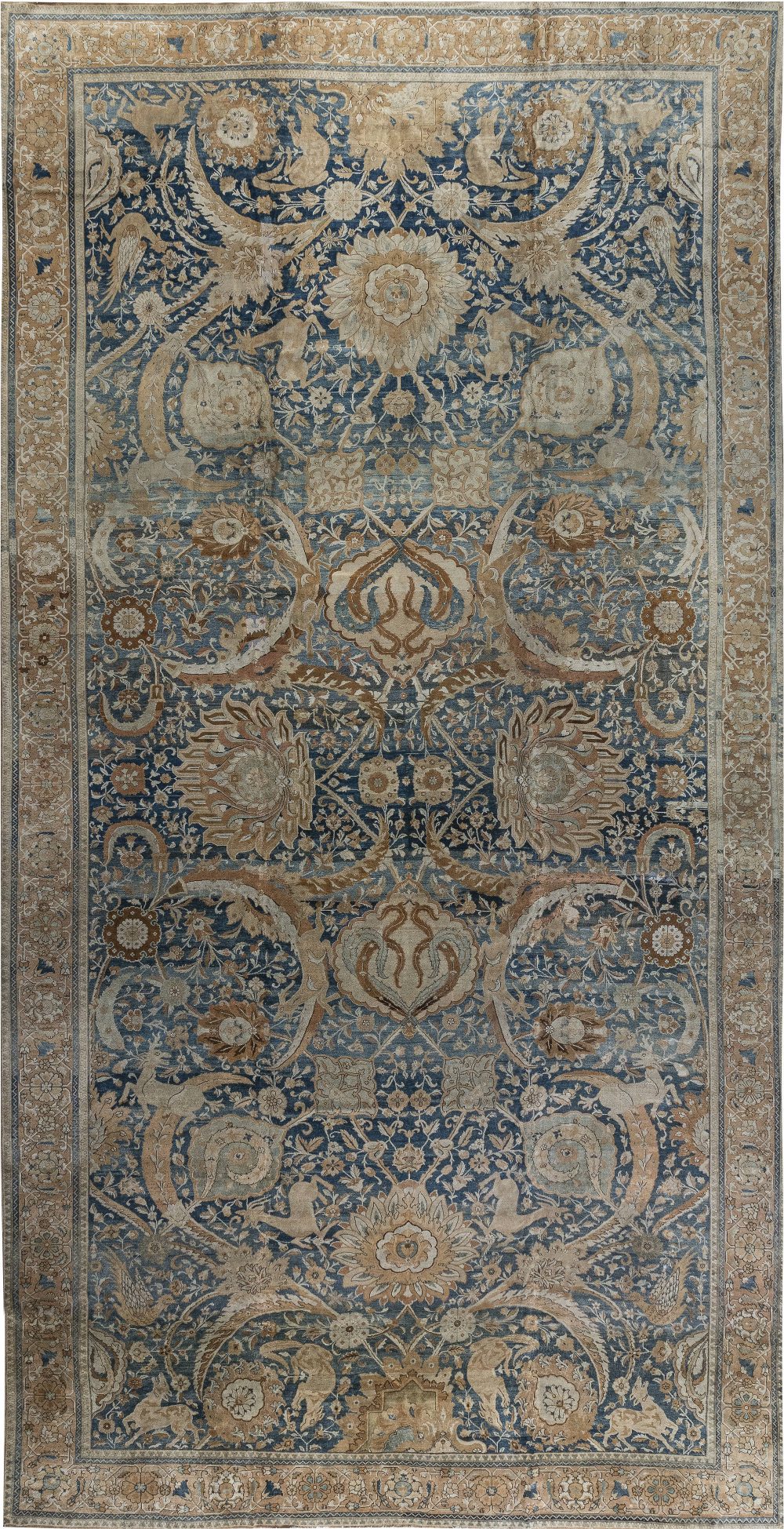 Antique Indian Amritsar Rug BB7395